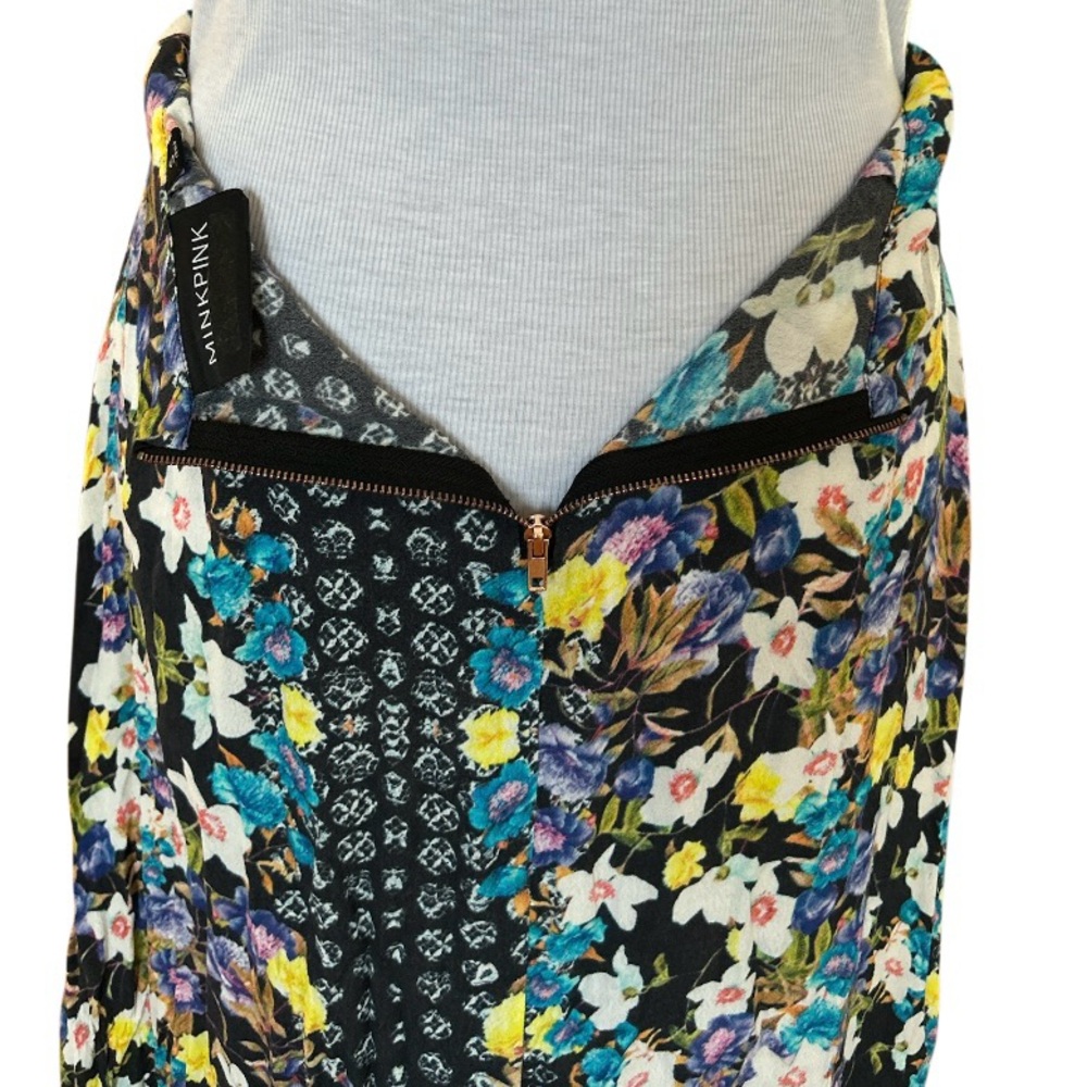 🔥 MINKPINK! GORGEOUS SLITTED FLORAL MAXI SKIRT! COOL GAUZY STYLE! FUN & FLIRTY! - Picture 9 of 12